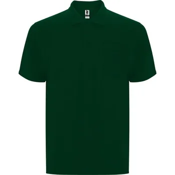 Pánské tričko Unisex polokošile s krátkým rukávem Centauro Premium - Láhvová zelená / L