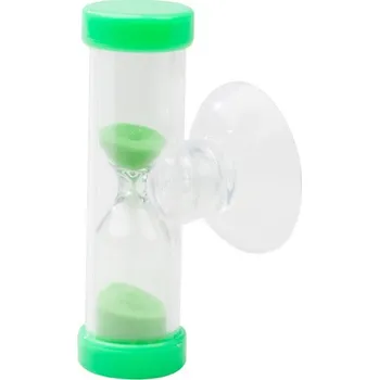 Hodiny Přesýpací hodiny Sandy - Zelená / Průhledná