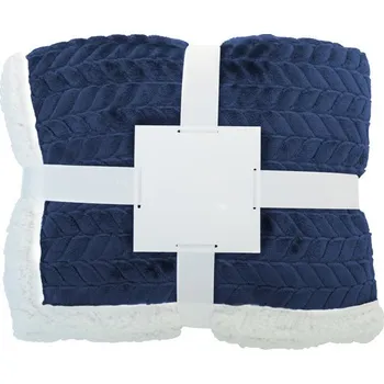 Pikniková deka RPET deka Foglio - Tmavě Modrá