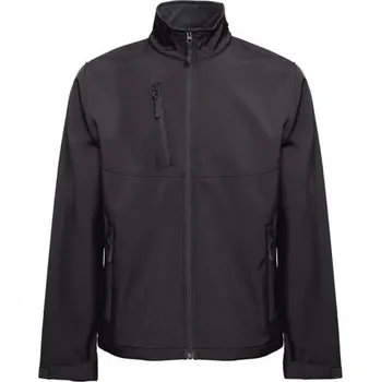 THC EANES. Softshellová bunda (unisex) z polyesteru a elastanu - Černá / XL