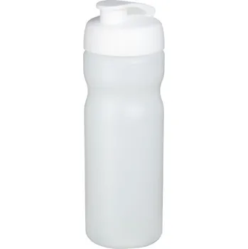 Láhev Sportovní láhev s vyklápěcím víčkem Baseline® Plus 650 ml - Průhledná / Bílá
