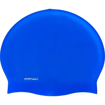 Plavecká čepice Sportwell Plavecká čepice, 22,3 x 19,2 cm, modrá