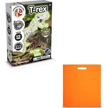 Fossil Excavation Kit IV. Vzdělávací hra dodáváno s dárkovým sáčkem z netkané textilie (80 g/m²) - Oranžová