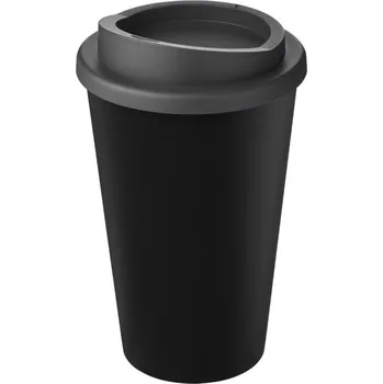 Americano Eco 350 ml recyklovaný kelímek - Černá / Šedá