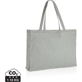 Nákupní taška Impact ze 145g recyklované bavlny AWARE™ - Šedá