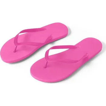 Pánské pantofle MAUPITI L / XL. Pohodlné pantofle s podrážkou z PE a páskem z PVC - Růžová