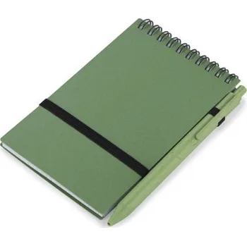 Zápisník Zápisník s perem TRESA A6 - zelená