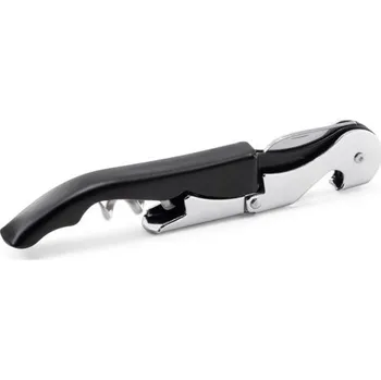 Otvírák MALBEC. Kovová a PP vývrtka - Černá