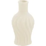 CHAKS Vázička keramická mini spirálová Nude 4,5 x 8,5 cm