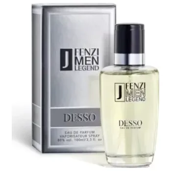 Unisex parfém JFENZI edp 100ml pánský parfém DESSO MEN LEGEND (Pánská parfémovaná voda)