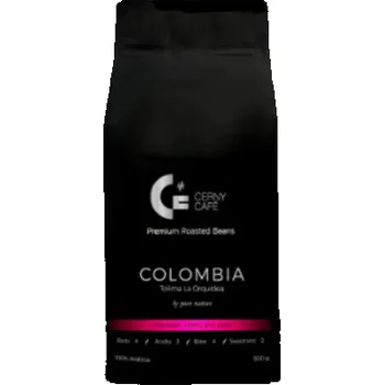 Káva Eurona KOLUMBIE Tolima La Orquidea Cernycafé 500 g (Dopřejte si šálek plný chutí, který Vás zahřeje!)