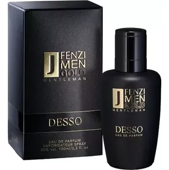 Unisex parfém JFENZI edp 100ml pánský parfém DESSO GOLD GENTELMAN (Pánská parfémovaná voda)