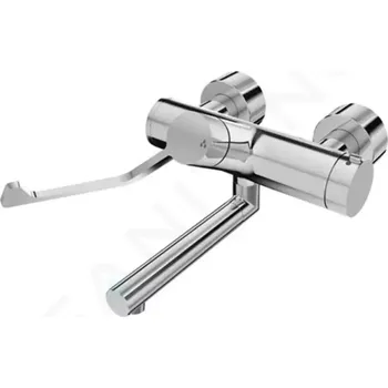 Vodovodní baterie Schell Vitus Termostatická umyvadlová baterie s lékařskou pákou, chrom, 016570699