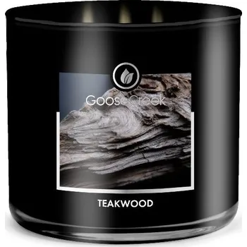 Svíčka Svíčka MEN'S COLLECTION 0,41 KG TEAKWOOD, aromatická v dóze, 3 knoty|Goose Creek