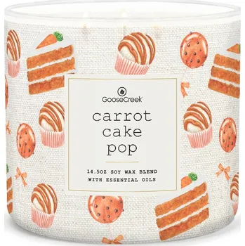 Svíčka Svíčka 0,41 KG CARROT CAKE POP, aromatická v dóze, 3 knoty|Goose Creek
