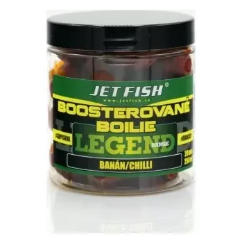 JET FISH Boosterované boilie Legend Range Banán / Chilli 250ml - 24mm