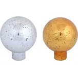 Dekorace koule kropenatá, skleněná, pr.12cm, balení obsahuje 2 kusy!|Esschert Design