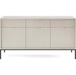 Komoda Nova 154 cm kašmír/černá