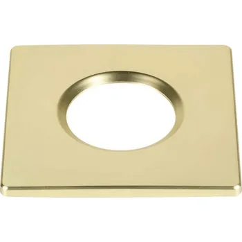 BIG WHITE (SLV) UNIVERSAL DOWNLIGHT kryt pro stropní svítidlo, IP65, hranatý, zlatý matný 1008098