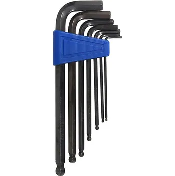 Sada nářadí CONMETALL Sada imbusových klíčů s kuličkou, 7 dílů, 2,5-10 mm