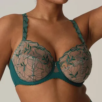 Podprsenka Primadonna - Springdale podprsenka vysoká nevyztužená jasper green 75H 0163470