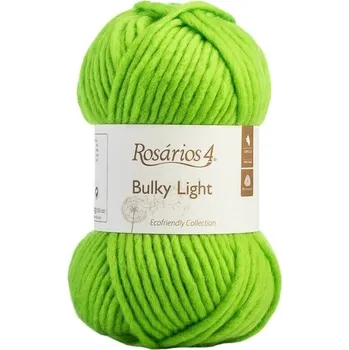 Příze Rosários 4 Bulky Light 128 Lemon Green Pletací příze