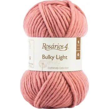 Příze Rosários 4 Bulky Light 129 Old Rose Pletací příze
