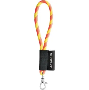 Lanyard Tube Short Set. Standardní modely - Fluorescenční Žlutá / Fluorescenční Oranžová