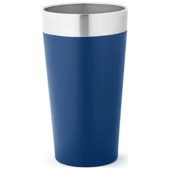 Termohrnek GRACE. Nerezový tepelný pohár - Námořnická Modrá