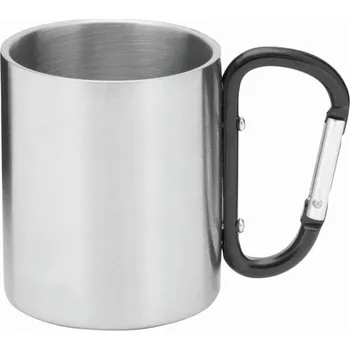 Termohrnek Hrnek Z Nerezové Oceli Hiking Day - Černá / Stříbrná