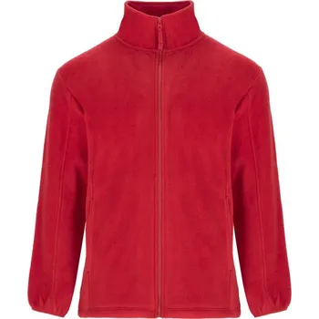 Artic pánská fleecová celorozepínací bunda - Červená / roly-L