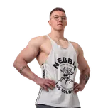 Nebbia Washed muscle back stringer GOLDEN AGE 791 světle šedý - XXL