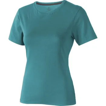 Dámské tričko Dámské triko Nanaimo s krátkým rukávem - Tyrkysová / XS