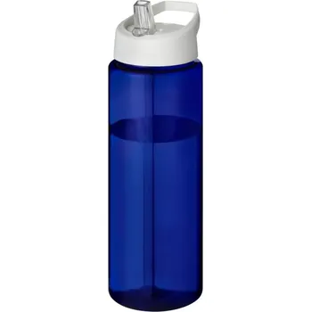 Láhev Sportovní lahev H2O Active® Eco Vibe o objemu 850 ml s víčkem s hubičkou - Modrá / Bílá