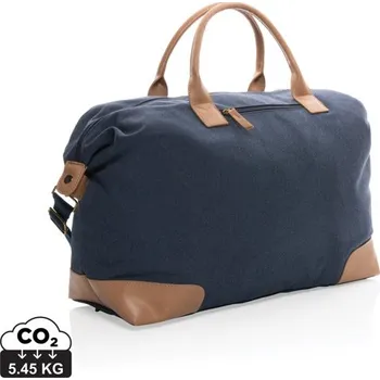 Velká víkendová taška Impact z 16 oz. recykl. canvas AWARE™ - Modrá