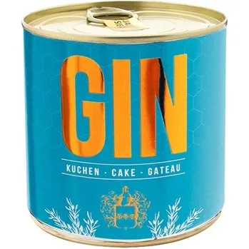 Trvanlivě pečivo Dortík v plechovce Gin