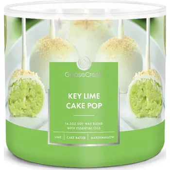 Svíčka Svíčka 0,41 KG KEY LIME CAKE POP, aromatická v dóze, 3 knoty|Goose Creek