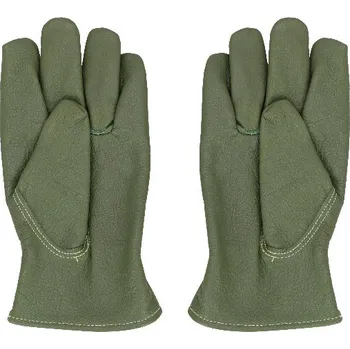 Rukavice zahradní, kožené, zelená, L|Esschert Design