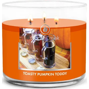 Svíčka Goose Creek Toasty Pumpkin Toddy 0,41 kg 3 knoty