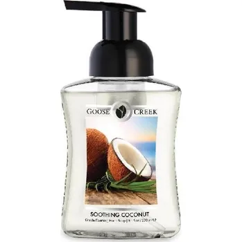 Čistící mýdlo VEGAN Mýdlo pěnové 260 ml SOOTHING COCO, vegan, bez GMO, parafínu a parabenů|Goose Creek