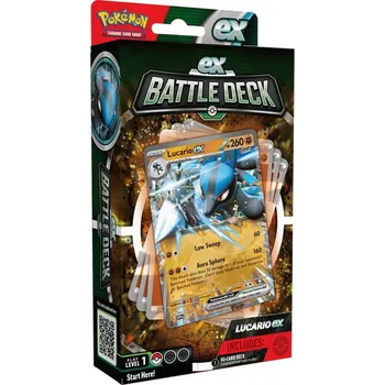 Sběratelská karetní hra Pokémon TCG Battle Deck Lucario ex