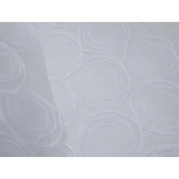 Výtvarný papír Sapaimport Morušový krajkový ruční papír - kruhy Velikost: 23x32 cm