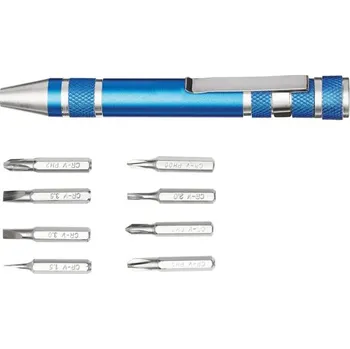 Šroubovák Šroubovák S Vyměnitelnými Bity Micro - Modrá