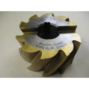 Příslušenství k frézce Fréza válcová čelní polohrobozubá nástrčná 80X45X27 HSSE typ N FETTE CSN 222154