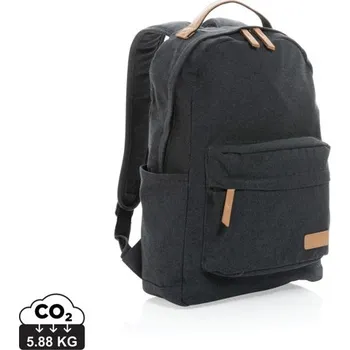 Městský batoh Batoh Impact z 16 oz. recykl. canvas AWARE™ - Černá