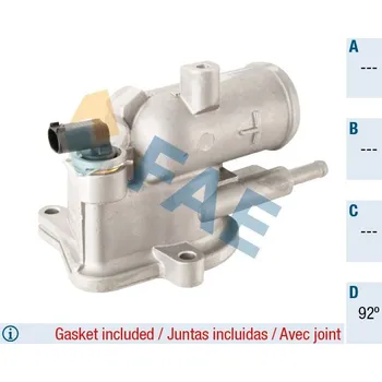 Těsnění motoru Termostat, chladivo FAE 5350392
