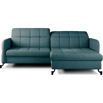 Sedací souprava Rohová rozkládací sedací souprava LORELLE 225 cm Grande 75 modrá pravá