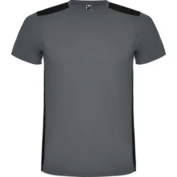 Detroit dětské sportovní tričko s krátkým rukávem - Ebenová / Černá / 4