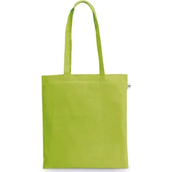 MEXICO. Taška vyrobená ze recyklované bavlny (70 %) a polyesteru (30% rPET) (150 g/m²) - Světle Zelená