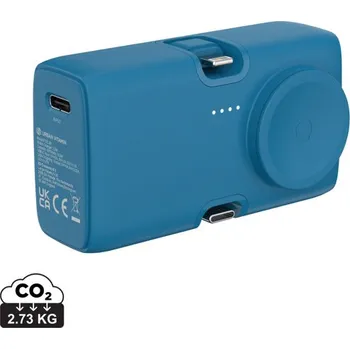 Powerbanka Powerbanka Urban Vitamin San Diego 20W PD z RCS plastu - Modrá